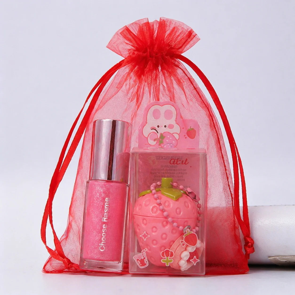 Moisturizing Strawberry Lip Balm for Dry Chapped Lips - 20