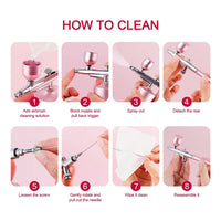 Portable Mini Airbrush Kit for Nail Art and Makeup