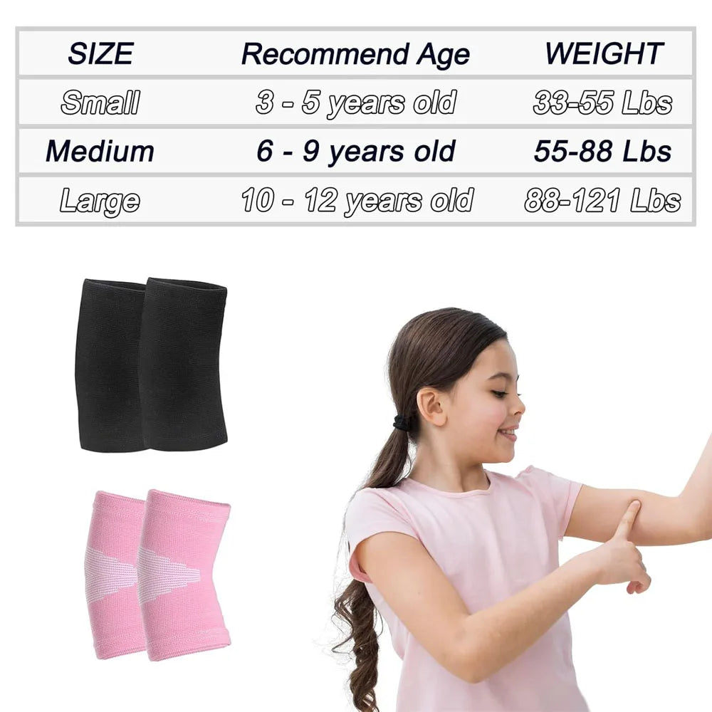 Protective Kids Elbow and Knee Pads for Sports - 2