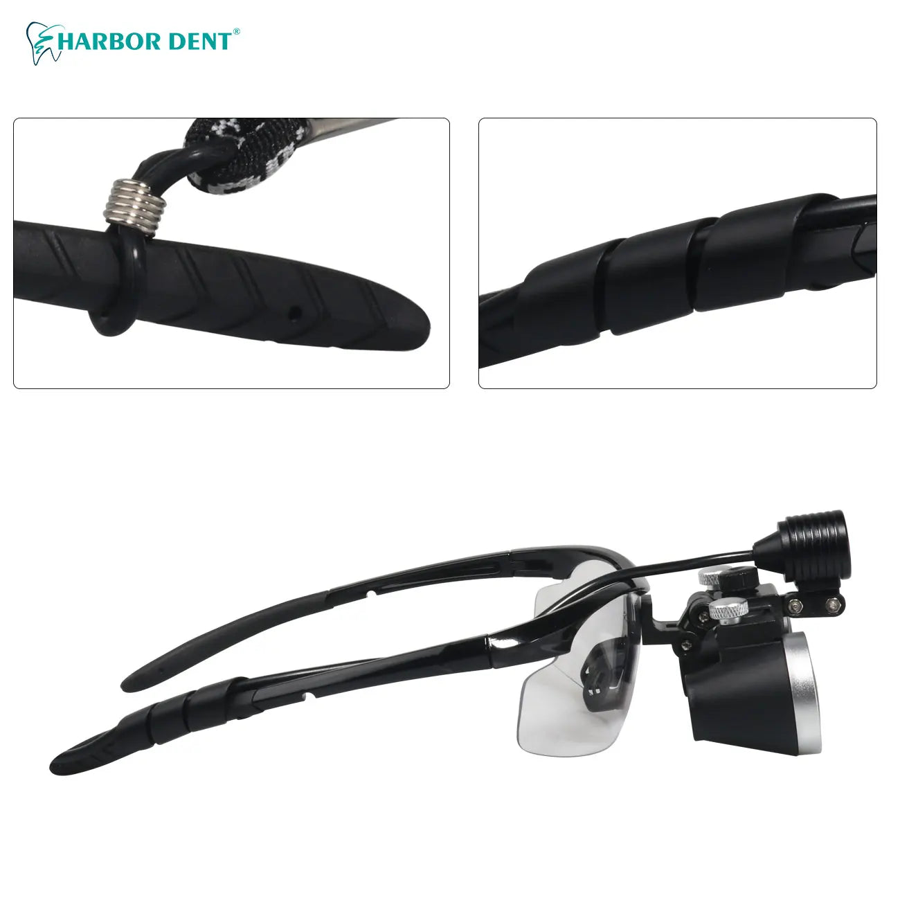 Professional Surgical Dental Loupes with LED Headlight - 4