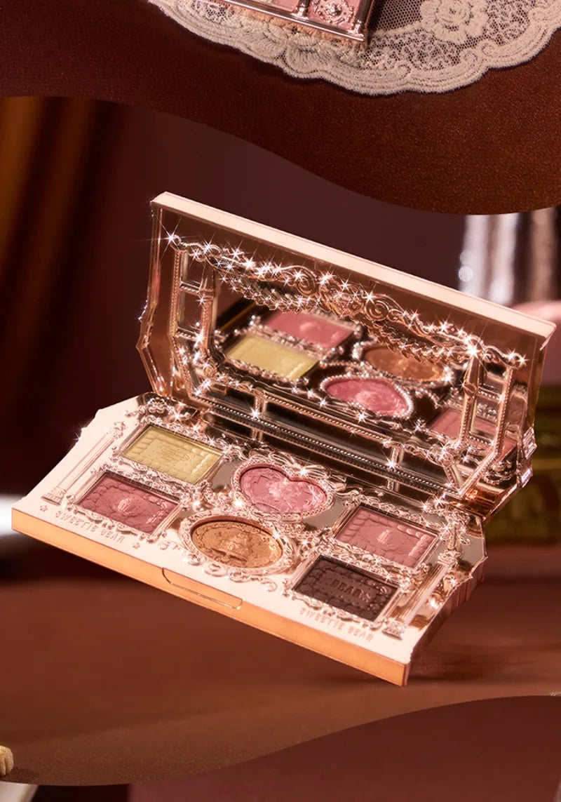 6-Color Matte and Shimmer Eyeshadow Palette - 21