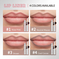 Waterproof Peel-Off Lip Liner for Long-Lasting Smudge-Proof Color