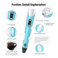 3D Printing Pen for Kids Creative Drawing