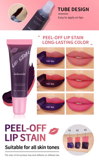 Waterproof Peel-Off Matte Lip Stain
