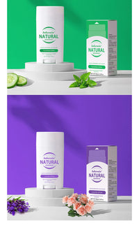 Long-Lasting Natural Solid Deodorant Stick for Fresh Underarms
