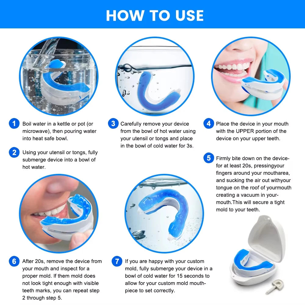 Adjustable Anti-Snoring Sleep Mouthpiece - 6