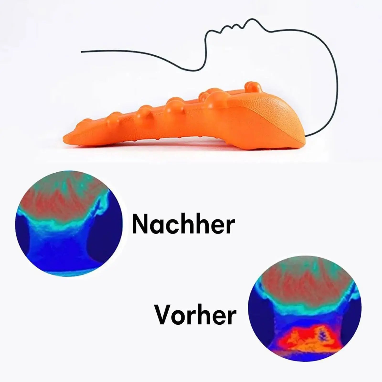 Neck and Shoulder Traction Massage Stretcher - 11