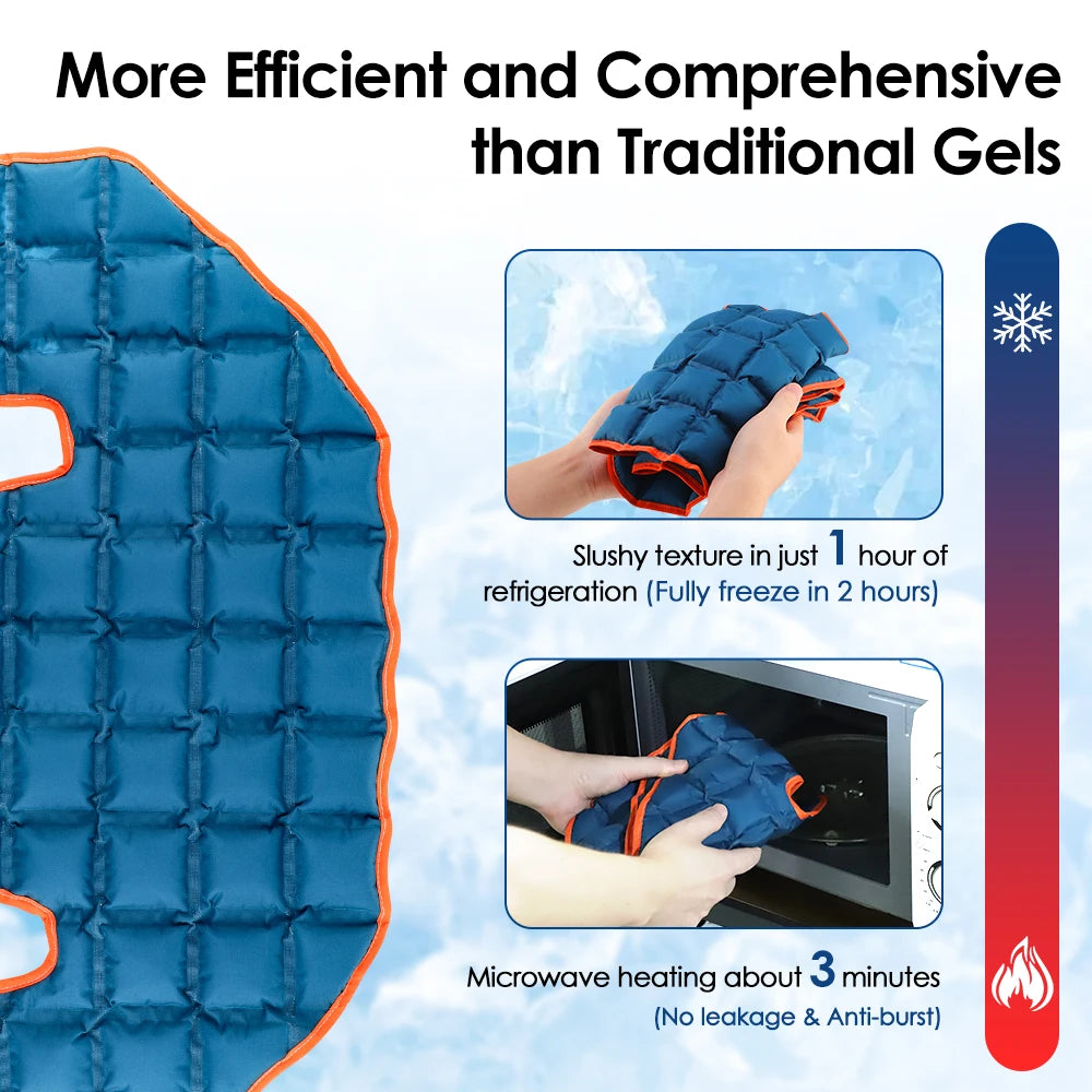 Reusable Hot and Cold Therapy Shoulder and Neck Wrap - 3