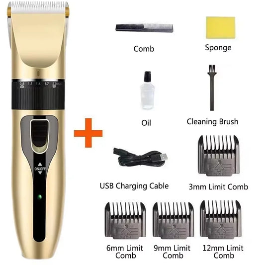 Professional Rechargeable Hair and Beard Trimmer