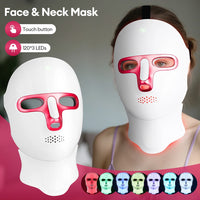 7-Color Photon LED Face and Neck Rejuvenation Mask