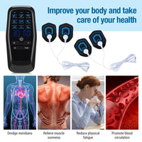 Portable TENS & EMS Muscle Stimulator for Pain Relief