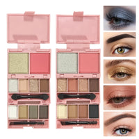 All-in-One Portable Makeup Palette for Travel and Daily Use