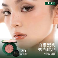 Emotional Shimmer Pressed Powder Blush for Natural Radiant Glow