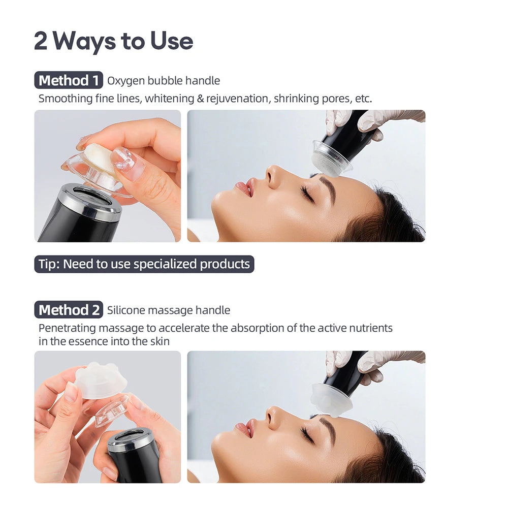 Portable CO2 Oxygen Facial Cleansing & Skin Rejuvenation Device - 5
