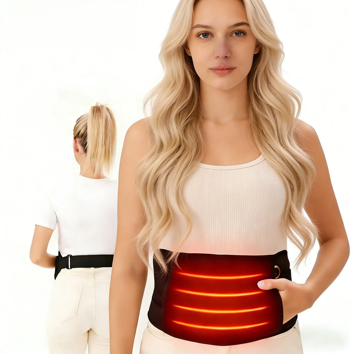 Heated Abdominal Relief Belt for Period Cramps