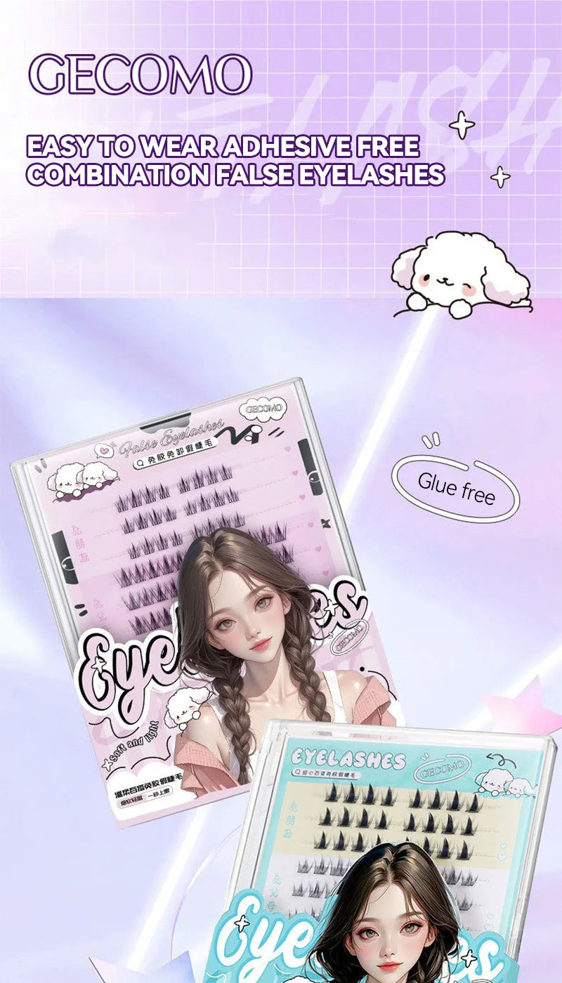 No-Glue DIY Cluster False Eyelashes Book - 7