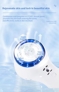Cold Hammer Facial Cryotherapy & Blue Light Skin Rejuvenation Tool