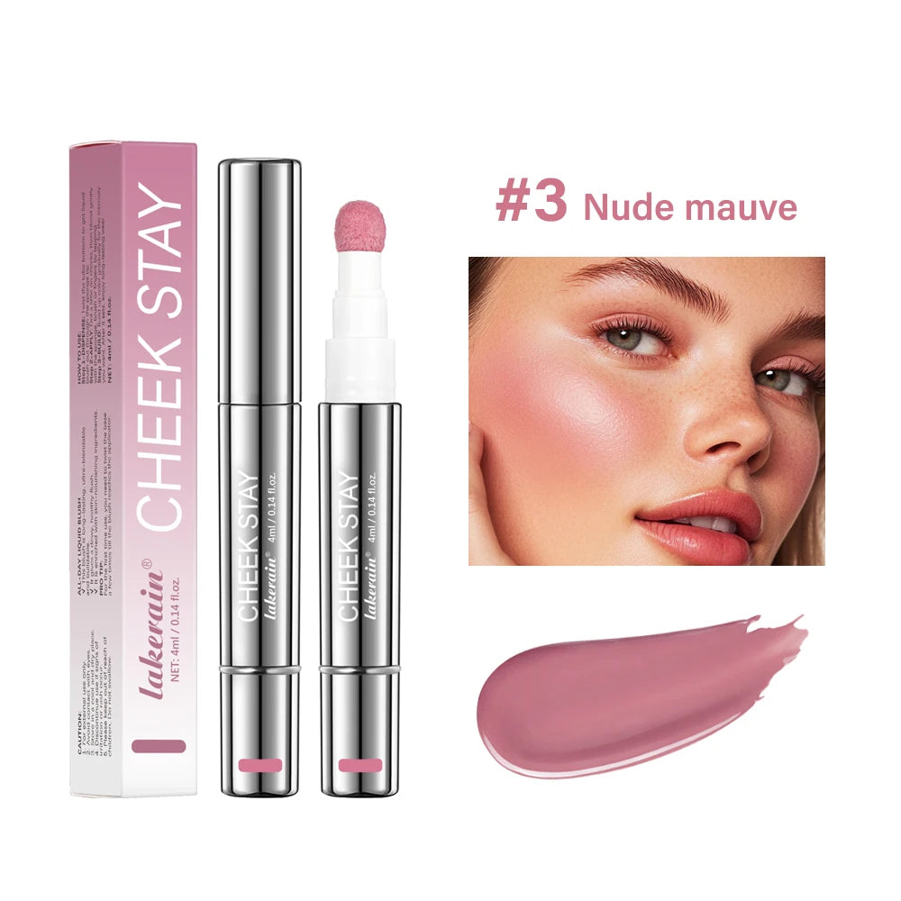 Liquid Blush Stick with Sponge Tip for Natural Glow - 20