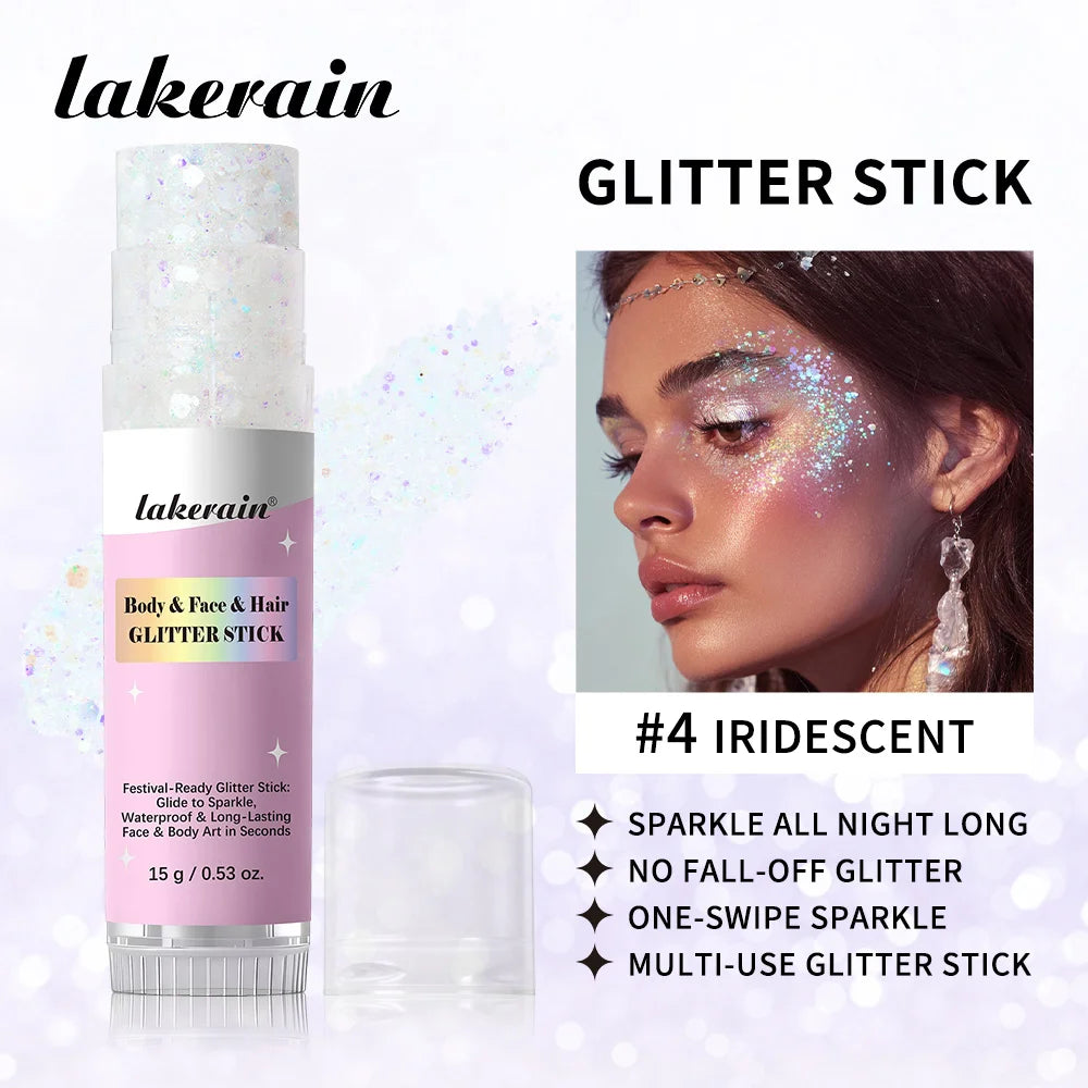 Waterproof Shimmer Glitter Glow Stick for Face and Body - 2