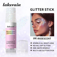 Waterproof Shimmer Glitter Glow Stick for Face and Body