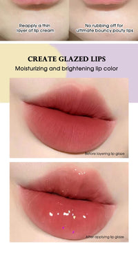 Hydrating Crystal Jelly Lip Oil for Smooth Glossy Lips