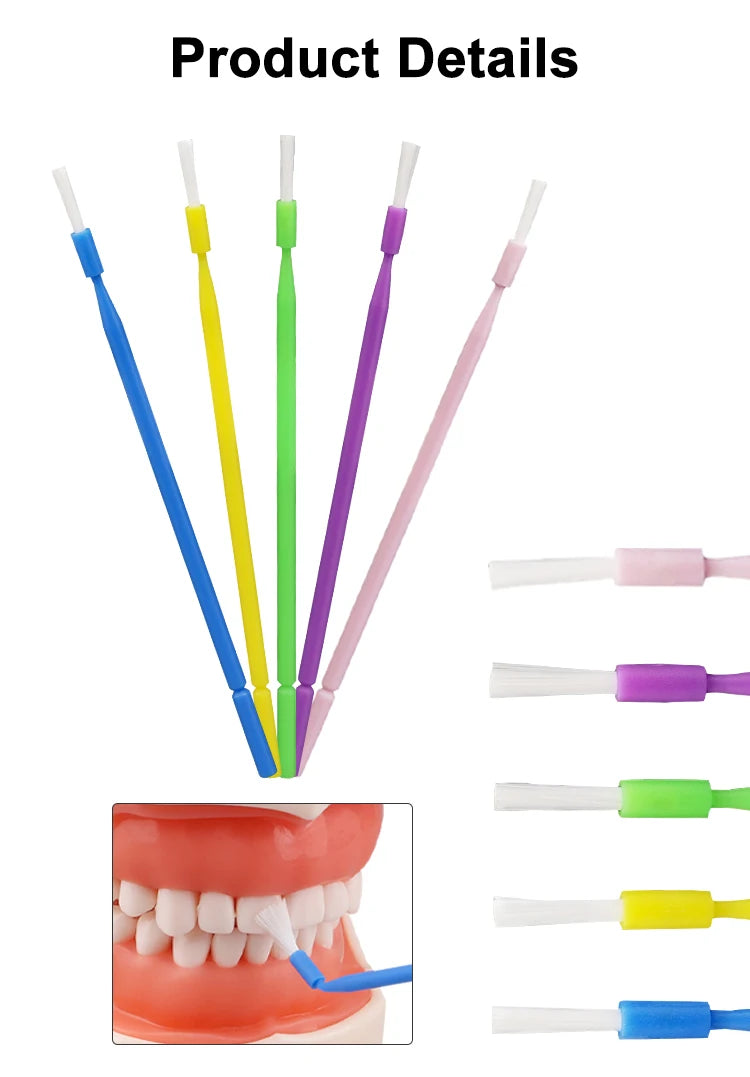 Disposable Dental Micro Brushes for Precision Oral Care - 9