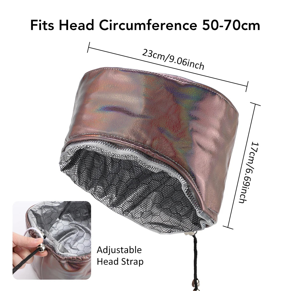 Professional Electric Thermal Hair Steamer Cap for Deep Conditioning - 10