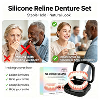 Instant Fit Realistic Cosmetic Denture Set