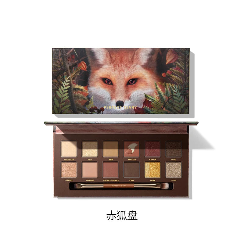 12-Color Waterproof Shimmer and Matte Eyeshadow Palette - 26