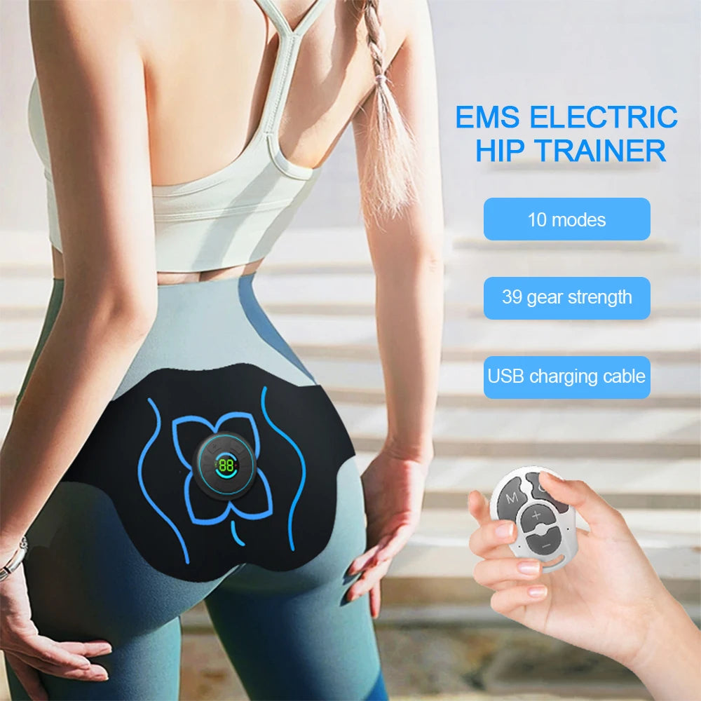 EMS Electric Hip Trainer and Muscle Sculpting Massage Machine