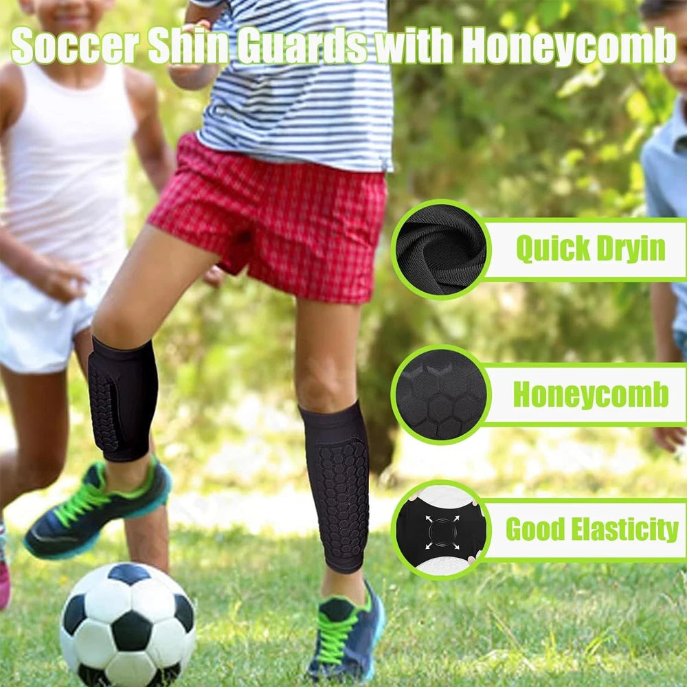 Honeycomb Protective Shin Guard Sleeves for Sports - 20