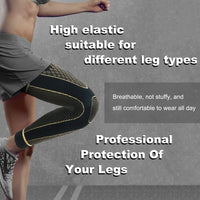 Compression Knee Support Sleeve for Sports and Pain Relief