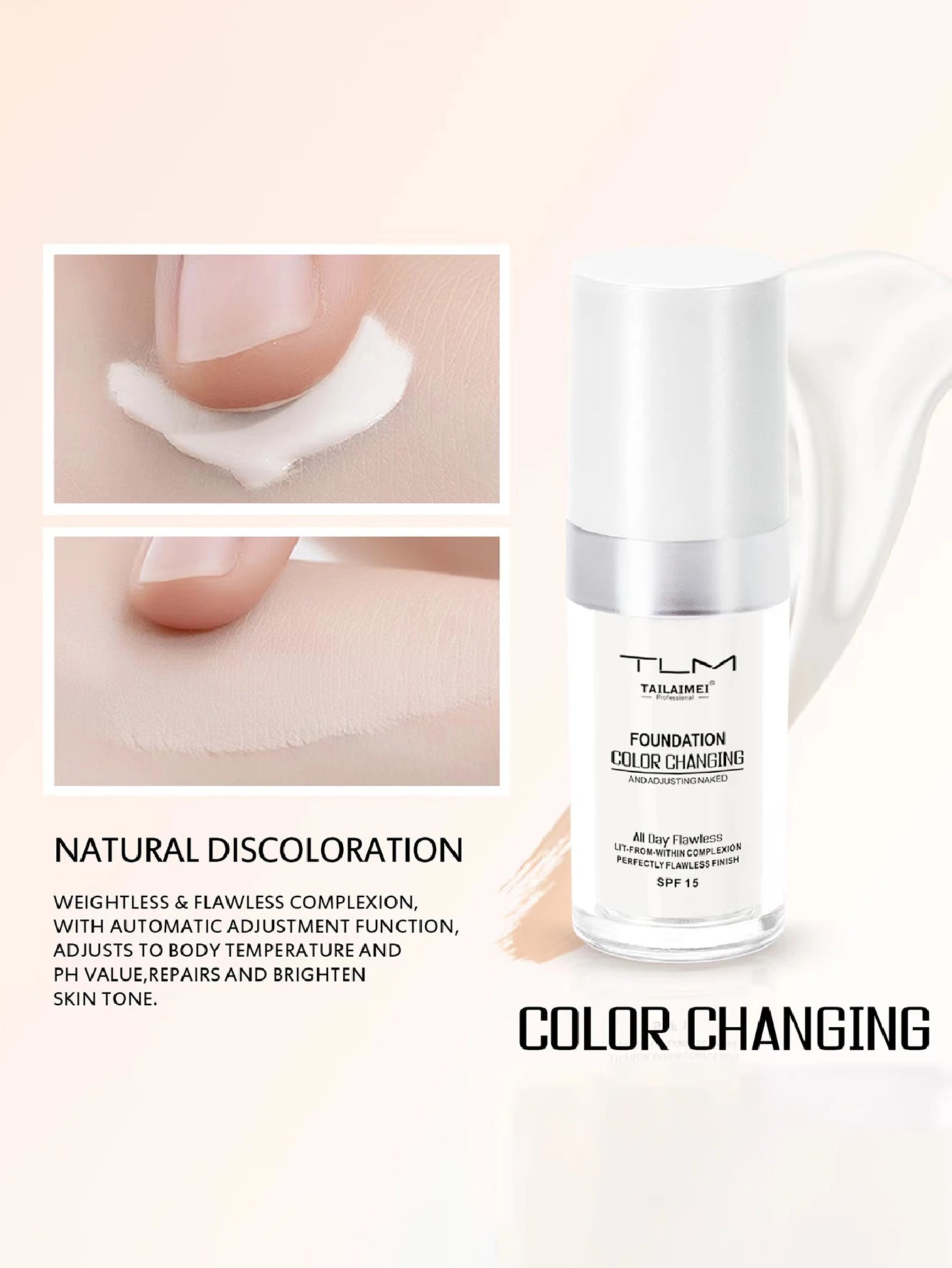 Color-Changing Flawless Liquid Foundation - 12