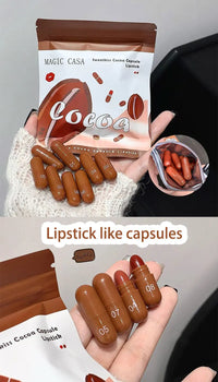 10-Color Capsule Lipstick Set