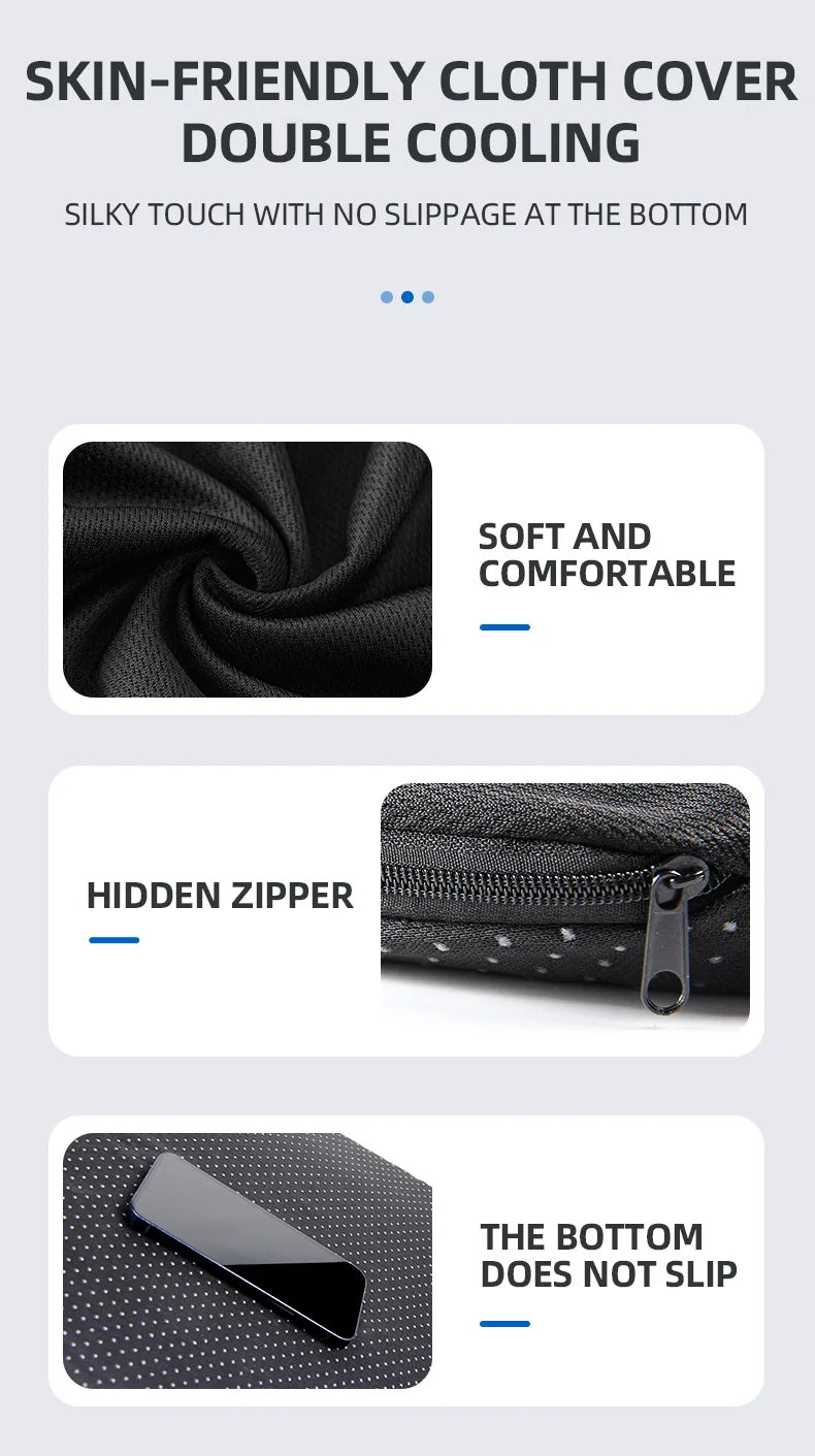 Gel Cooling Honeycomb Seat Cushion for Office and Car - 15