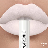 Long-Lasting Waterproof Velvet Matte Liquid Lipstick