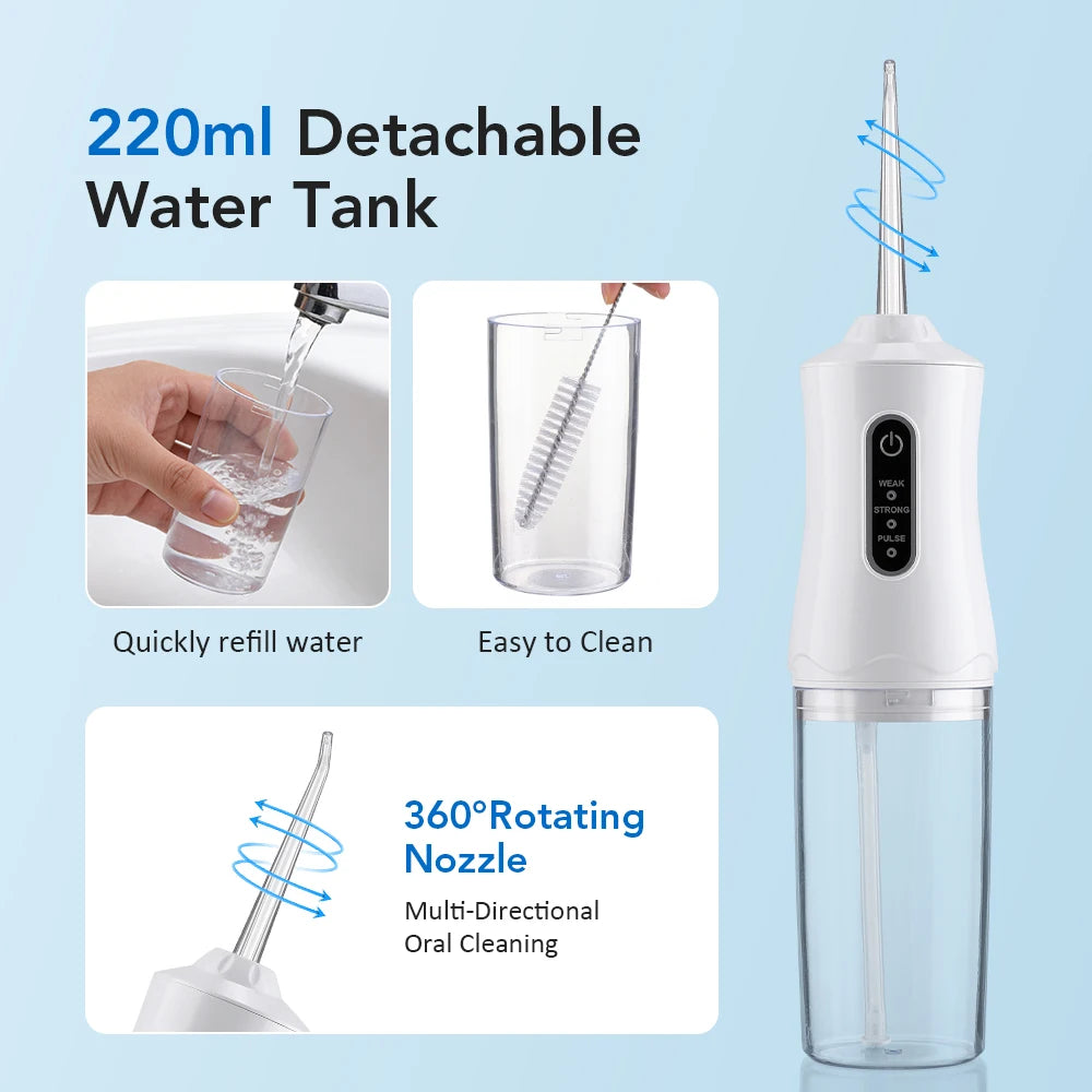 3-in-1 Professional Electric Oral Care and Teeth Whitening Kit - 6