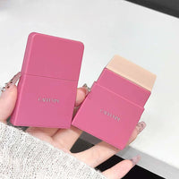 Portable Silicone Foundation Brush and Color Palette Set