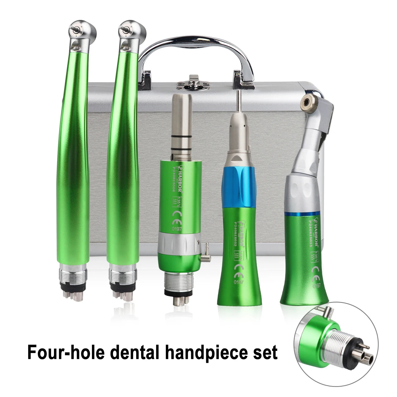Professional 5-Piece LED Dental Handpiece Kit - 25