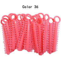 Orthodontic Elastic Ligature Ties for Dental Braces