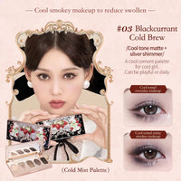 5-Color Shimmer and Glitter Eyeshadow Palette