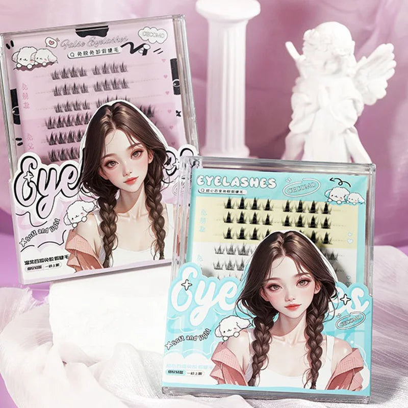 No-Glue DIY Cluster False Eyelashes Book - 5
