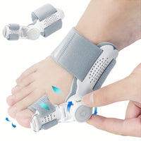 Adjustable Bunion Corrector and Toe Alignment Splint