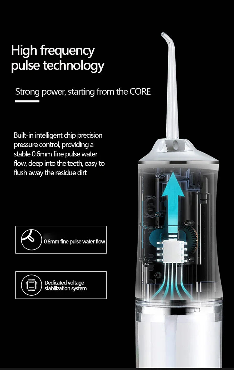 Portable Cordless Water Flosser for Teeth Cleaning - 16