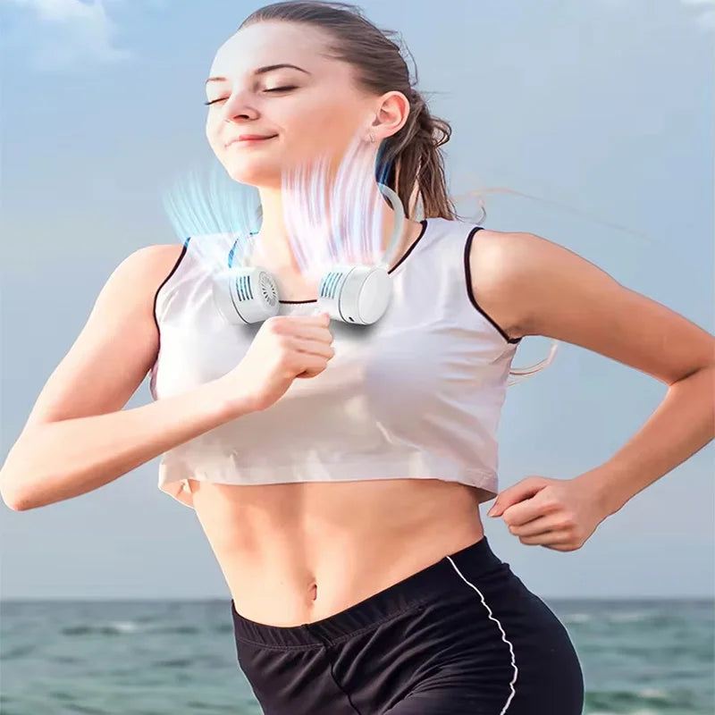 Hands-Free Portable Neck Fan for Cooling - 7