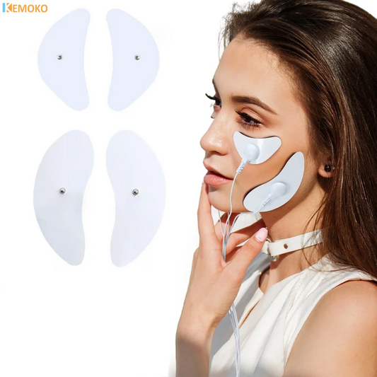 Reusable Microcurrent Face Lifting Electrode Pads