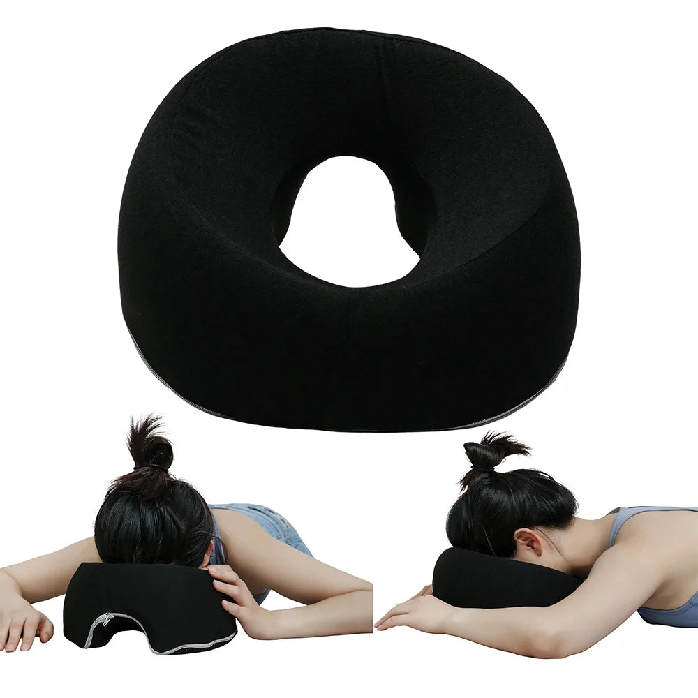 Ergonomic Memory Foam Face Down Desk Nap Pillow