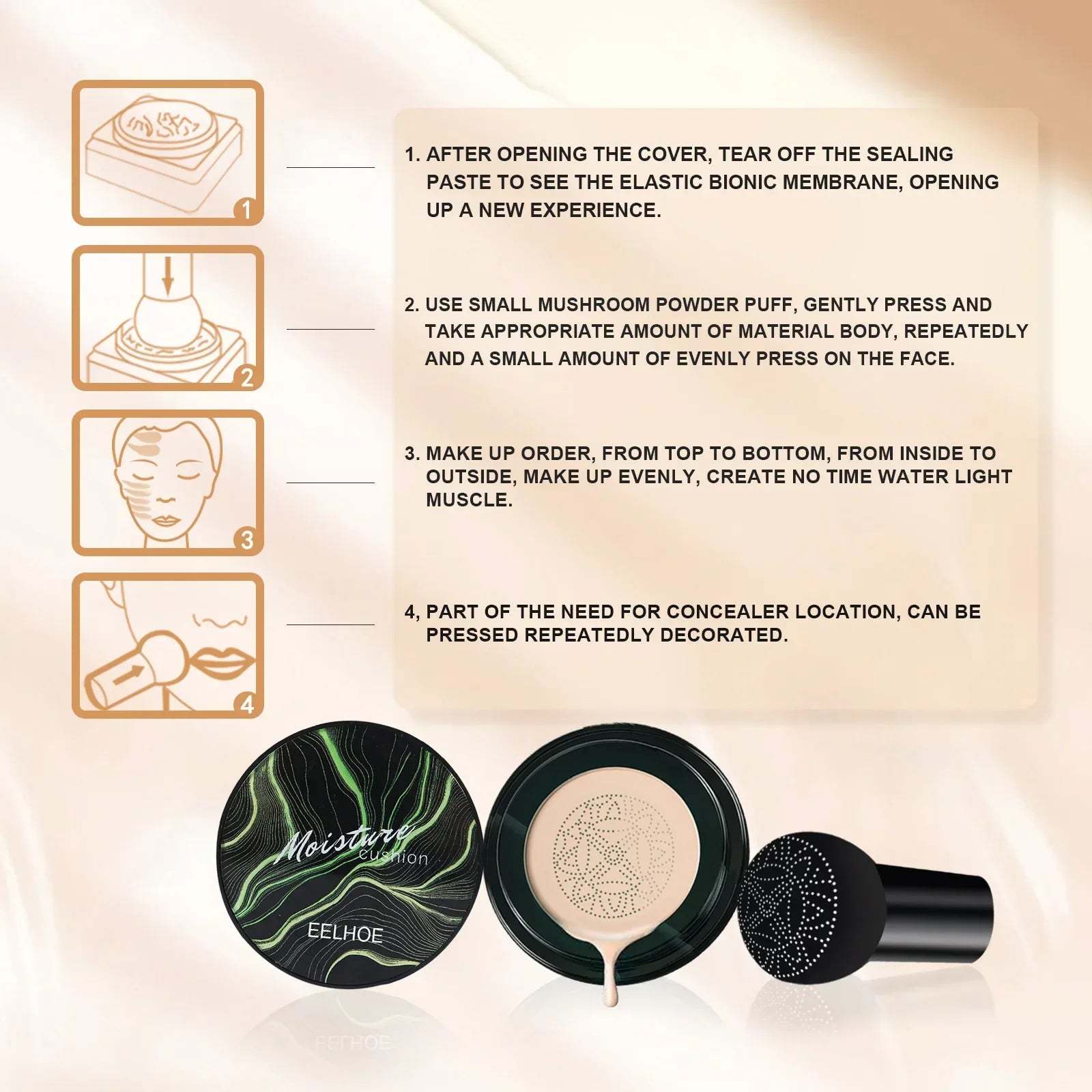 Mushroom Head Air Cushion CC Cream Foundation - 7