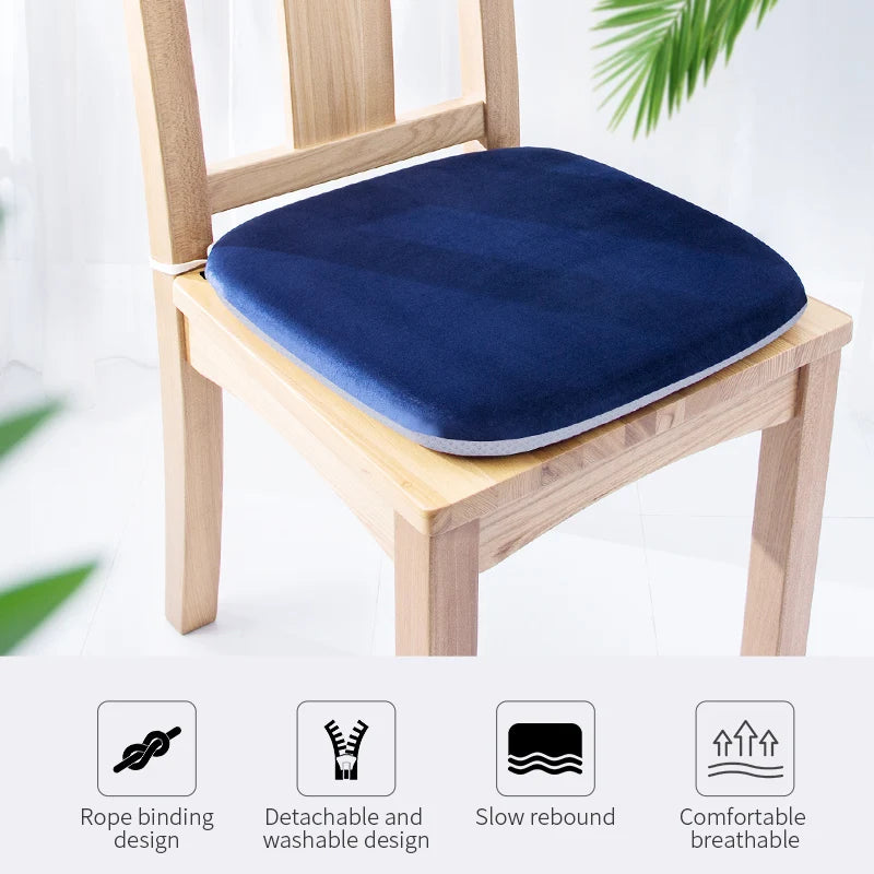 Ergonomic Memory Foam Seat Cushion for Office and Car - 3