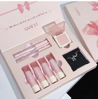 7-Piece Velvet Lip and Face Makeup Gift Set